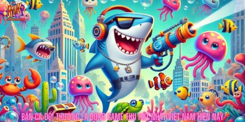 Bắn cá đổi thưởng là dòng game thu hút nhất việt nam hiện nay